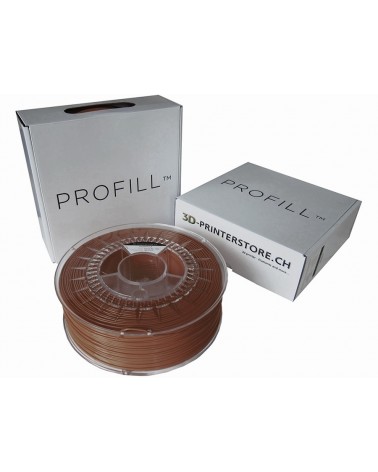 ABS ProFill Filament 1.75mm 1 kg brun noisette emballage