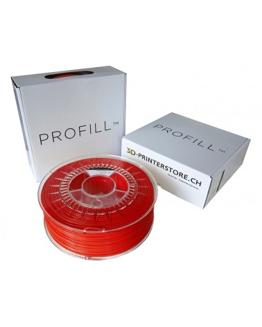ABS ProFill Filament 1.75mm 1 kg rouge emballage