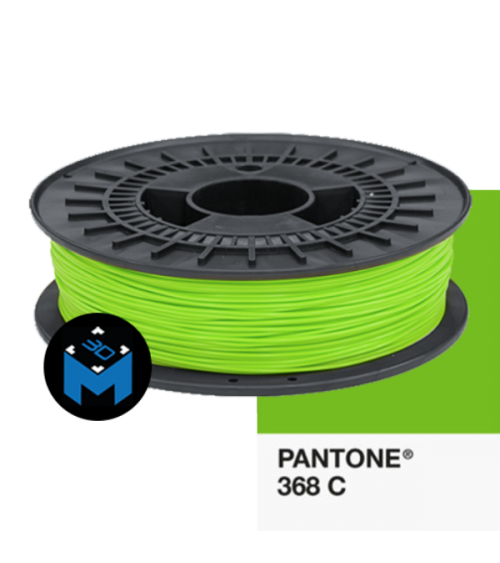 PLA Machines-3D vert citron Pantone 368C