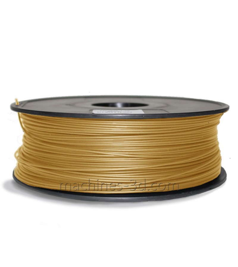 PLA Machines-3D Filament 1.75 mm 0,75 kg couleur or