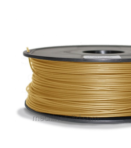 ABS Machines-3D Filament 1.75 mm 0,70 kg couleur Or