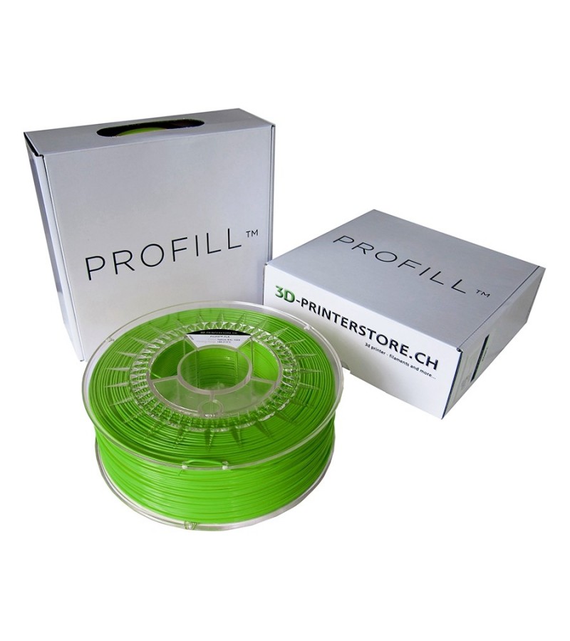 PLA ProFill Filament 1.75mm 1 kg vert pomme emballage