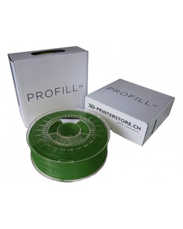 PLA ProFill Filament 1.75mm 1 kg vert feuilles emballage
