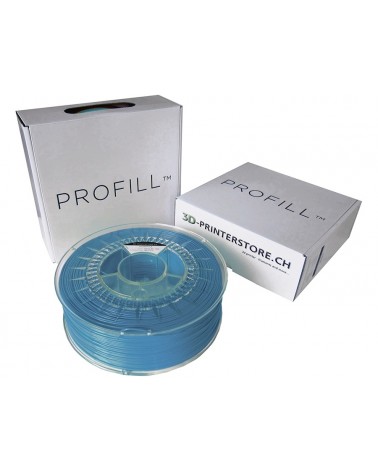 PLA ProFill Filament 1.75mm 1 kg bleu ciel emballage