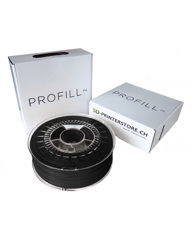 ABS ProFill Filament 1.75mm 1 kg noire emballage